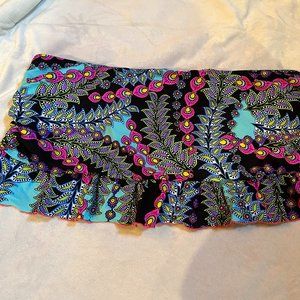 Kenneth Cole swim skirt paisley XL